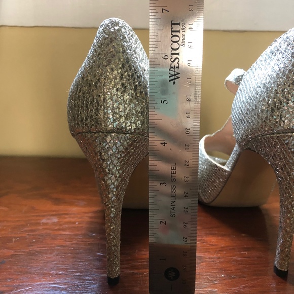 XOXO Julia silver glitter heels - Picture 4 of 7